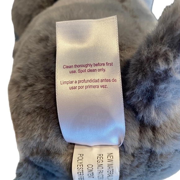 Parent's Choice Baby & Toddler White & Gray Dot Blanket & Plush Elephant Toy Set - Picture 10 of 14